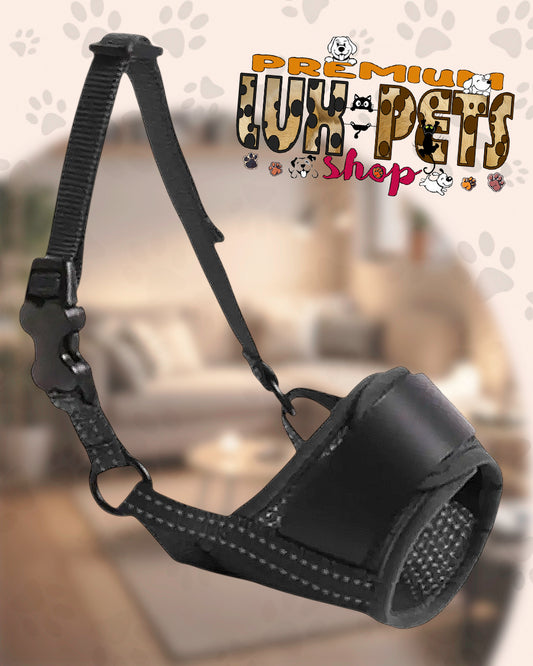 Upgraded Dog Muzzle with Quick Release Buckle - Ultralight, Breath Anti-Barking