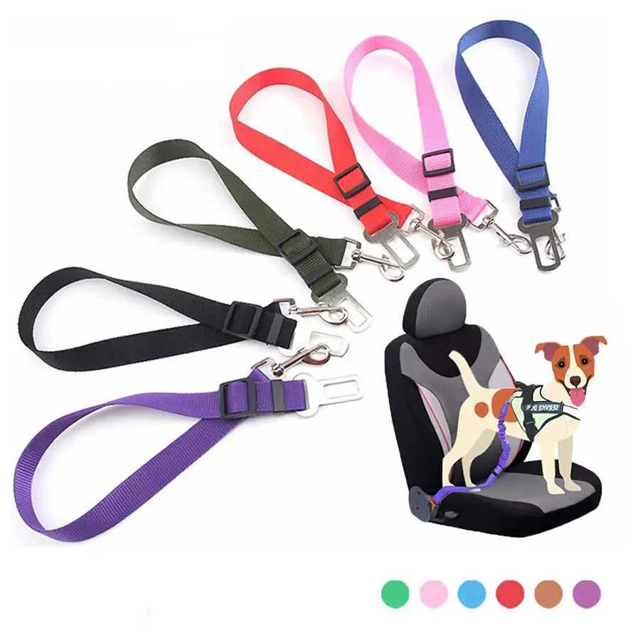 Pet Dog Car Seat Belts Harness Vehicle